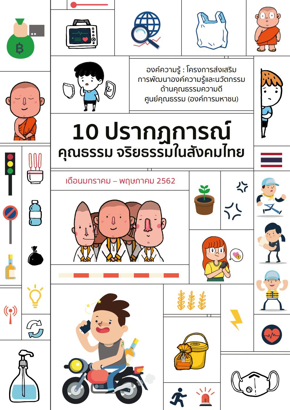 10 ปรากฎการณ์คุณธรรมจริยธรรมในสังคมไทย