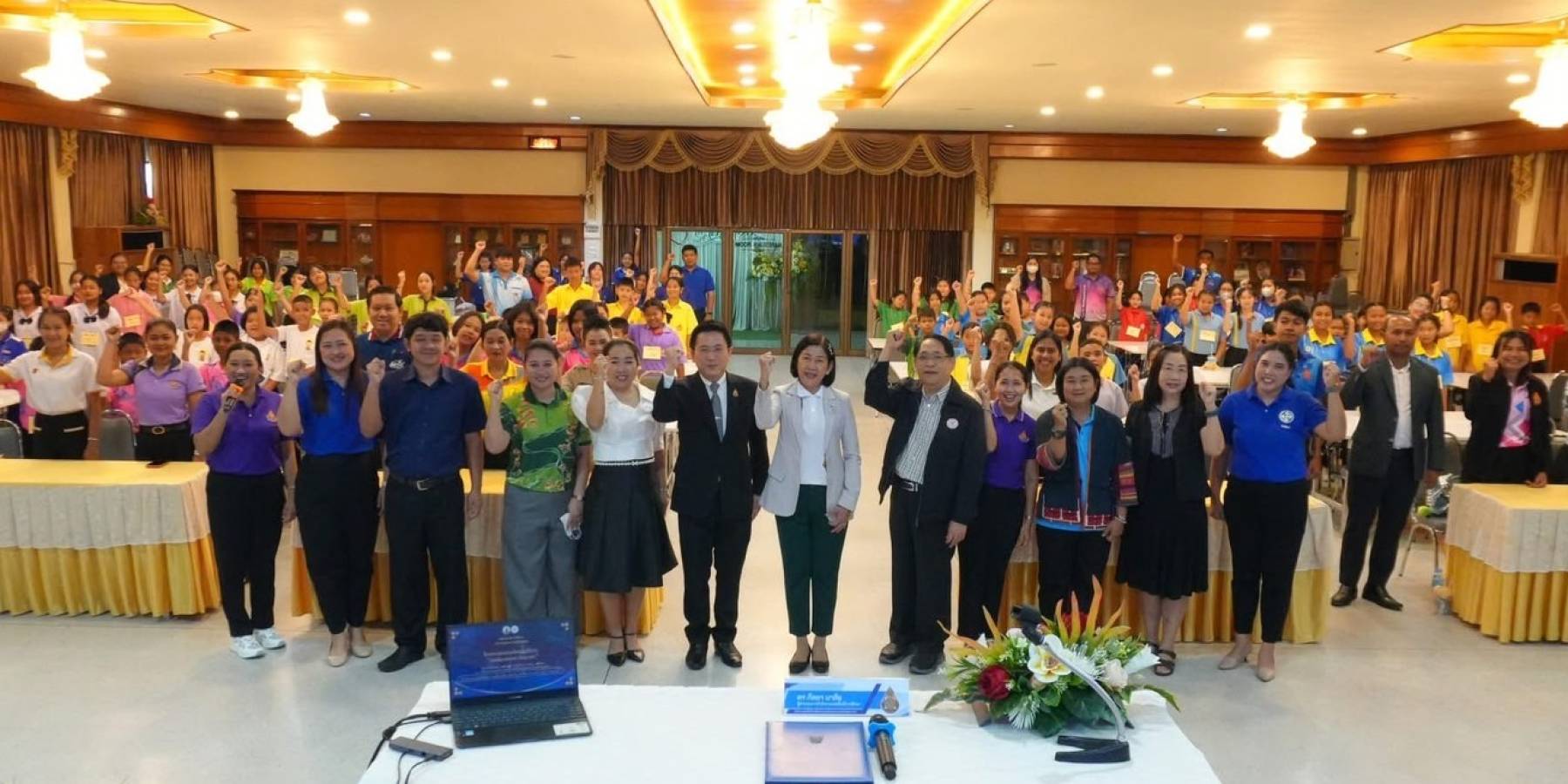 ศูนย์คุณธรรมหนุนนักเรียนแกนนำโรงเรียนเครือข่ายจังหวัดพระนครศรีอยุธยาพัฒนาโครงงานคุณธรรม